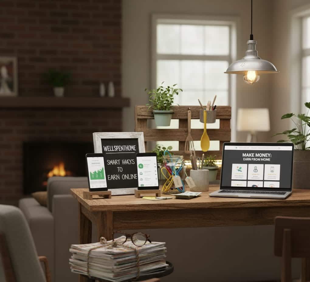 Make money for wellspenthome.com